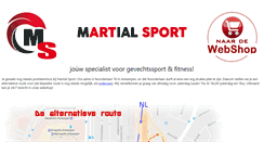 Desktop Screenshot of martial-sport.com